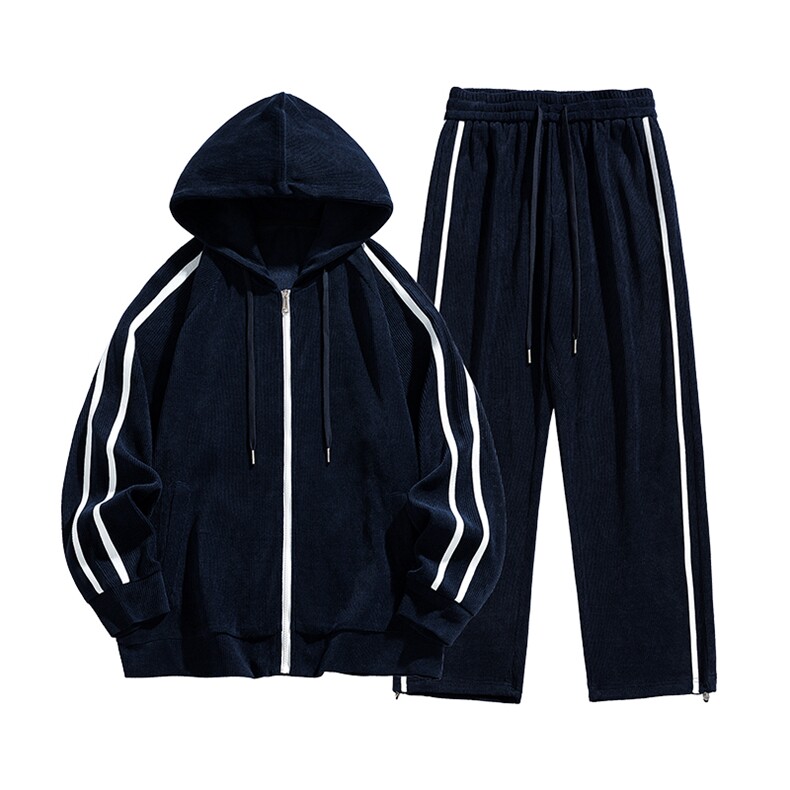 秋季超大码M-8XL高品质休闲运动开衫连帽卫衣套装大码元,男装休闲套装,星座209