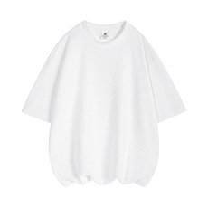 8XL-M特大码短T恤泡泡袖肌理感冰丝短袖衬衫上衣五分袖DX322P25，男装T恤，电商D206-1