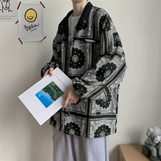 主推差价秋装两面穿夹克宽松潮流百搭港风中性潮牌外套wt46-p60，男装夹克，星座1008-2