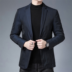 BEYR6629963钱塘2020-2中年男士商务休闲简约冬季厚款羽绒服P230,男装羽绒服,钱塘207-2