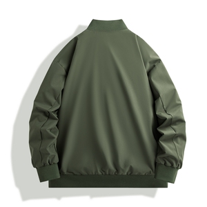 新款春秋夹克棒球服外套男青年韩版潮流休闲百搭大码男士202-P40图片