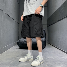 夏季工装短裤男ins潮牌日系休闲百搭潮流痞帅五分裤子DK02512-P45，男装休闲裤，星座308B-2