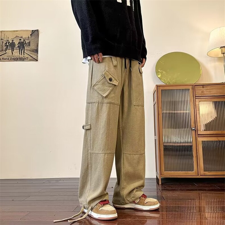 男秋季新款港风工装休闲裤A916P45,男装休闲裤,星座1116-2