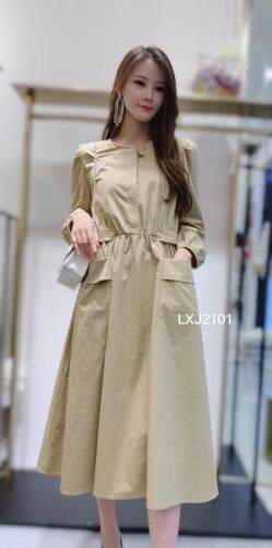 2021秋款连衣裙，女装连衣裙，流行街