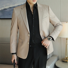 26做货-男士休闲西装修身韩版西服外套小西装上衣DX6924P165，男装西服套装，电商D216