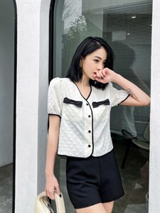 小香风上衣图片