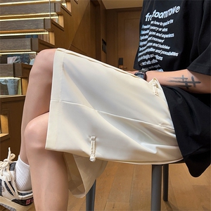 X2447-TP20不控价 夏季休闲短裤男新中式抗皱冰感2024新款五分裤，男装牛仔裤，电商A102-1