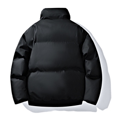 PU皮高街风显高冬季纯色加厚棉服防风保暖皮衣外套MY530P85，男装棉衣，电商A128