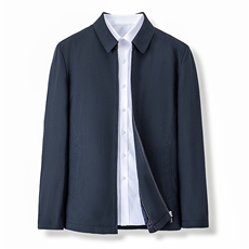 CXY219钱塘2020-2中年男士商务休闲百搭翻领简约冬季羽绒服P182，男装羽绒服，钱塘207-2
