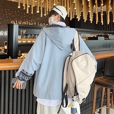 夹克男潮牌ins秋季外套2025新款衣服韩版潮流休闲帅气炸街冲锋衣，男装夹克，星座1210-1