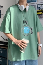 ！2021春夏新款百搭男士纯棉短袖T恤纯棉半袖体恤衫T2113P25，男装T恤，电商B220