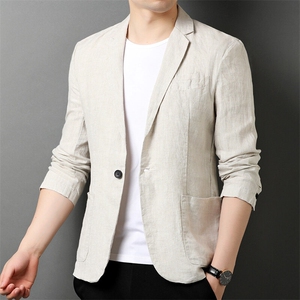 F82307钱塘2020-1中年男士百搭合身休闲时尚简约短袖西服P165图片