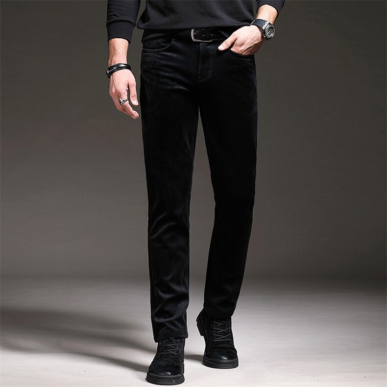 休闲裤男士2023秋季新款男裤式纯棉中年宽松直筒高腰西裤长裤潮，男装西裤，电商B212（原钱塘6029）