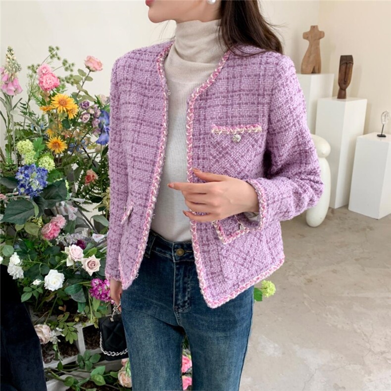 韩版甜美淑女气质高雅外套，其它，荷塘月色