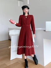 秋装新款连衣裙，女装连衣裙，雨恋依香