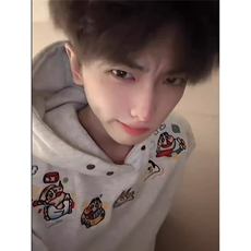美式蜡笔小新刺绣纽扣重磅连帽卫衣男纯棉上衣潮ZWY08，男装卫衣，星座208-5