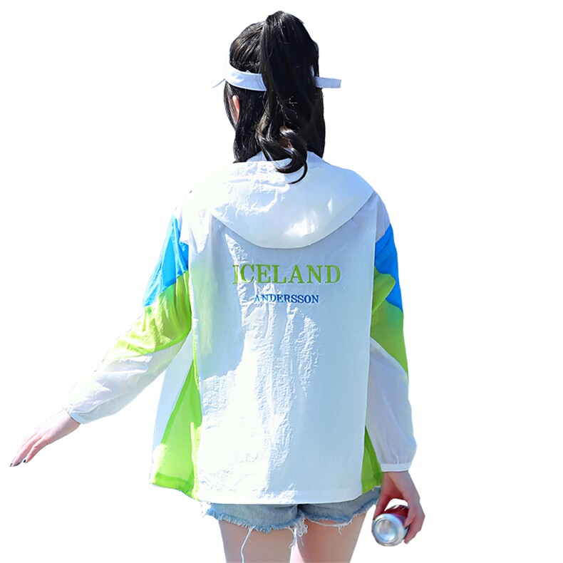 夏季新款防晒衣女小个子2023轻薄透气防紫外线户外女款防晒服外套,女装防晒衣,浙宝281