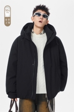 2025冬季新款港风无影墙大码90%白鸭绒羽绒服M-4X2535-特P249，男装羽绒服，电商A022
