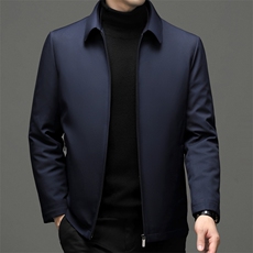 中年商务休闲棉服爸爸装冬季加厚保暖棉袄新款男装可脱卸内胆外套，男装棉衣，电商B212（原钱塘6029）