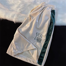男夏季潮流时尚休闲短裤丝绒刺绣短裤K358P28，男装休闲裤，星座1116-2
