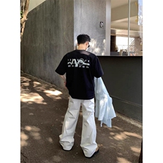 260克纯棉潮牌印花短袖ZX0145-P28，男装T恤，星座313A(原308A-2)