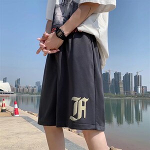 夏季新品青年男装大码时尚百搭休闲五分运动短裤D628P26图片