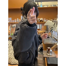 706-1-JK882-P108秋季男士水洗工装牛仔帆布短款夹克棒球领外套，男装夹克，星座706-1