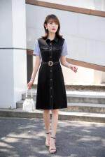 现货供应：天丝面料连衣裙M一XXL，女装连衣裙，拉思维加丝