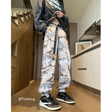 抖音品质潮流束脚机能防水迷彩宽松冲锋裤B315-K24027-p50控68，男装休闲裤，电商B315