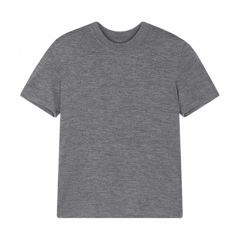 2025年秋季不连帽修身圆领短袖，女装T恤，泰合衣坊