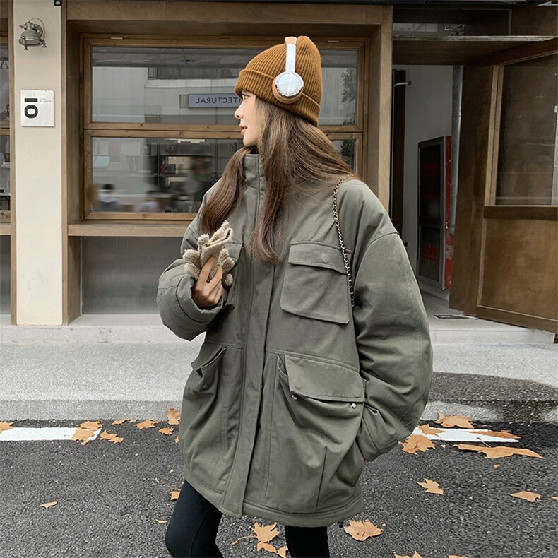 竞品棉衣,女装短外套,2B183