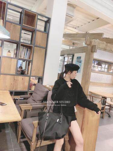 春款刺绣卫衣，女装卫衣/绒衫，悠奈尔