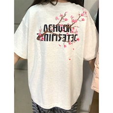 万针全刺绣工艺抖音得物高品质260克重磅纯棉双纱美式高街短袖T恤，男装T恤，电商A486
