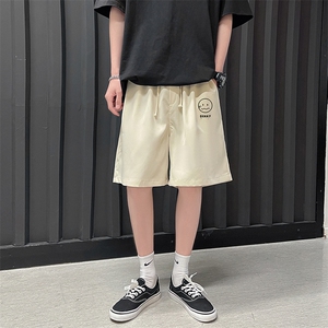 DK39072-P15 港风休闲短裤男士大码运动五分裤男中裤男马裤图片