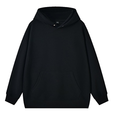 春季重磅400克足全棉高品质一粒扣连帽卫衣外套男RH111-P45，男装卫衣，星座610B-1