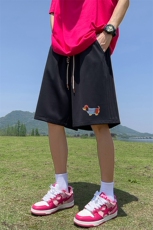 已注册直播抖音得物品质三条杠运动男五分休闲短裤K306P30，男装牛仔裤，电商C408-1(原B339-1)