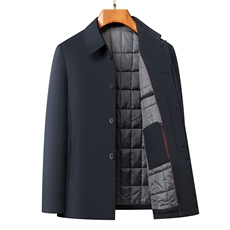 冬季棉衣中老年行政夹克翻领高品质棉服男士商务休闲外套M116-P92，男装夹克，星座310B-3