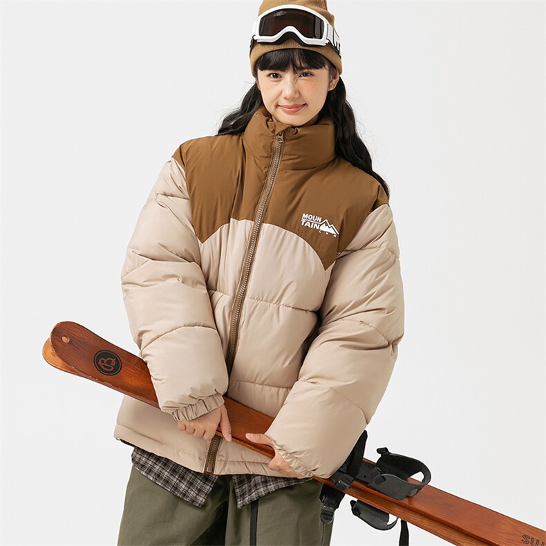 2026冬季新款男装日系潮牌拼色宽松休闲棉服加厚外套MY362-F138,男装棉衣,电商A101（原外27）
