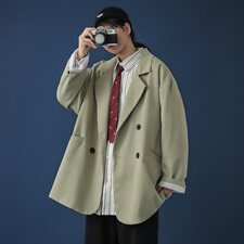 20年秋冬新款印花小清新学院风西装外套已注册DS-B293-A759-P85，男装西服，电商A306