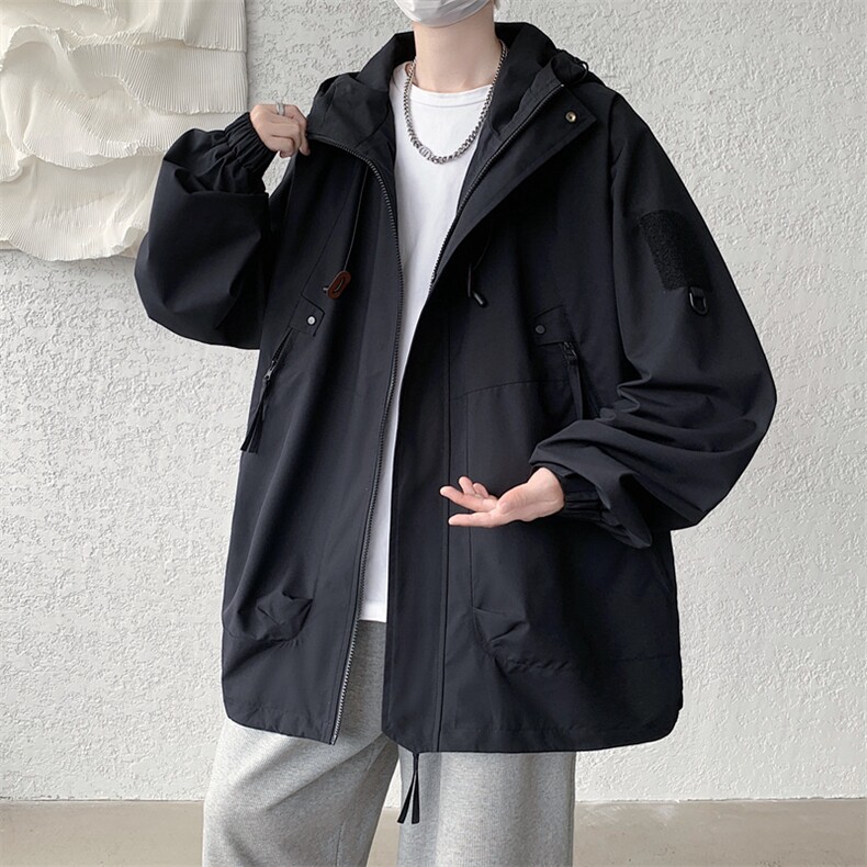 冲锋衣外套男春秋户外徒步登山服夹克潮牌痞帅高级感JK90-P85,男装夹克,星座308B-2