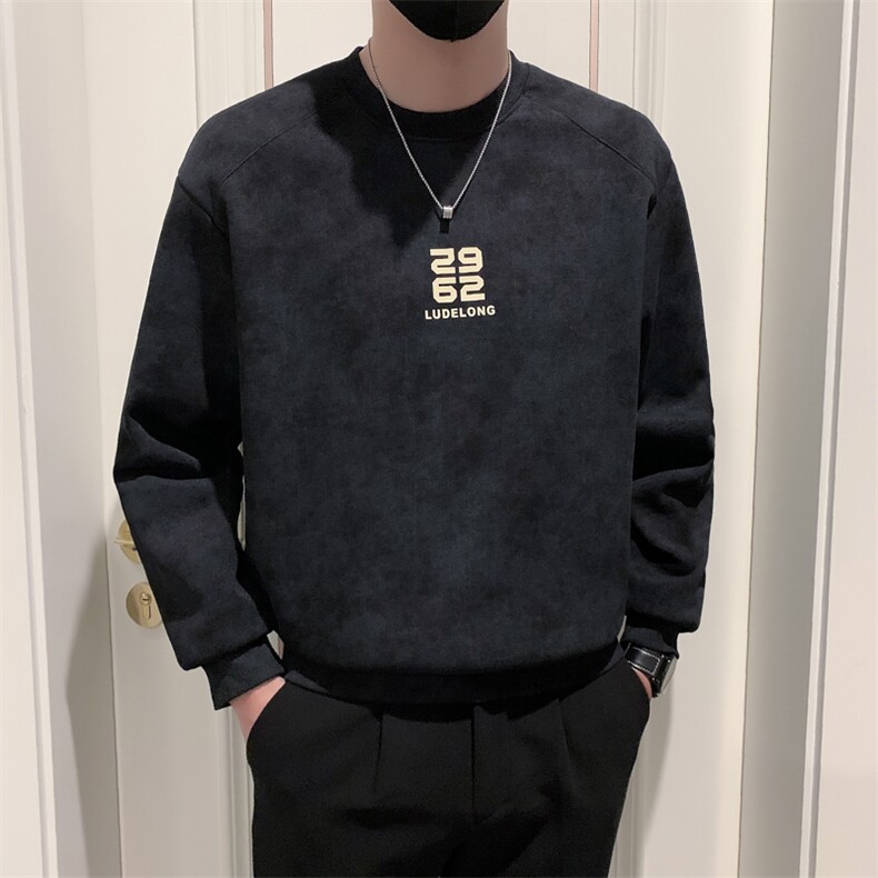 WY2767常规p5888P6898店主风无头风冬季加绒卫衣男,男装卫衣,电商B340