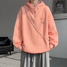 现货WY10098-常规P55加绒P65新款特殊纹路高质量连帽加绒卫衣，男装卫衣，电商A059
