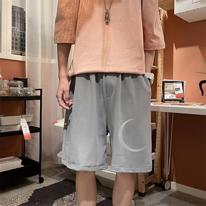 冰丝短裤男士大码宽松休闲五分裤男运动中裤 MK37349-P15图片