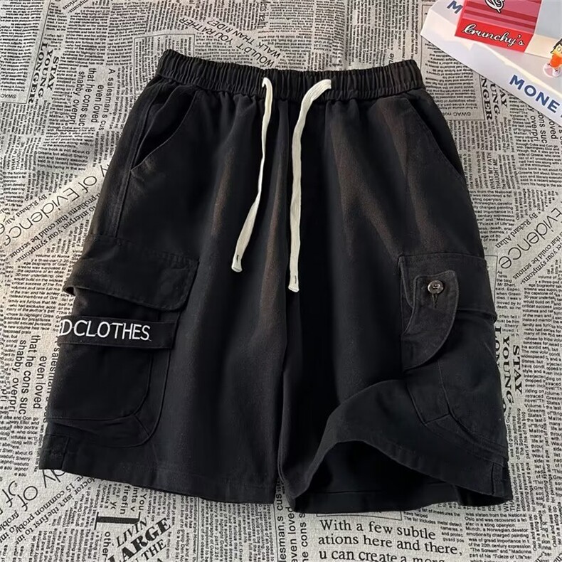 男春夏新款青少年时尚休闲裤短裤工装裤Z2055P42,男装休闲裤,星座1116-2
