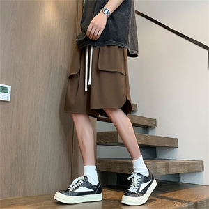 冰丝工装短裤X5515 -TP30控价48 青少年五分裤户外凉感短裤冰丝裤图片