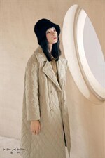 菱形格轻薄羽绒，其它，DINGOIN 定芹