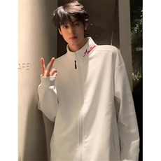 刺绣德绒打底衫男款冬季健身跑步运动训练服立领修身卫衣WW13，男装T恤，星座1116A（原606A-3）