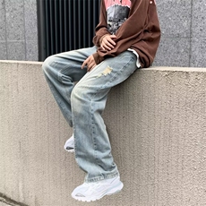美式牛仔裤男款秋季长裤潮N1071P40，男装牛仔裤，星座1116-2