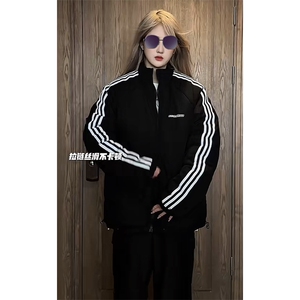 网图切片 双面穿棉服满天星防水棉袄三条杠棉衣MY6077-特P90图片