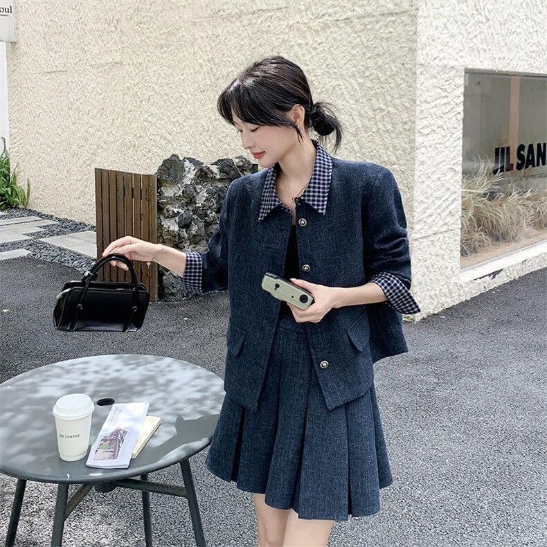 新款大货，小香风两件套2B113-2522-p195--K298,女装套装/套裙,2B113